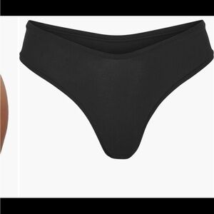 Skims NEW cotton jersey dipped thong